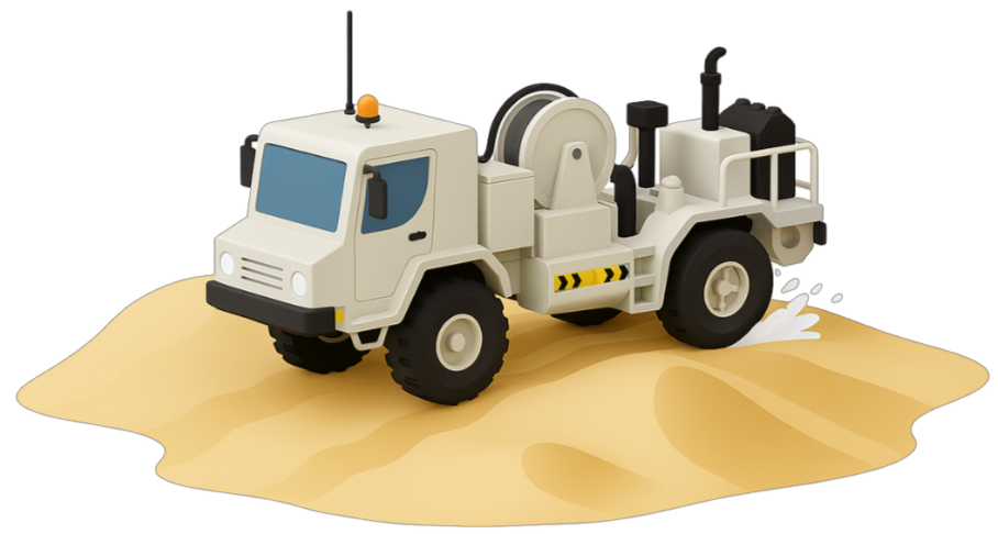 Applications tout-terrain désertiques